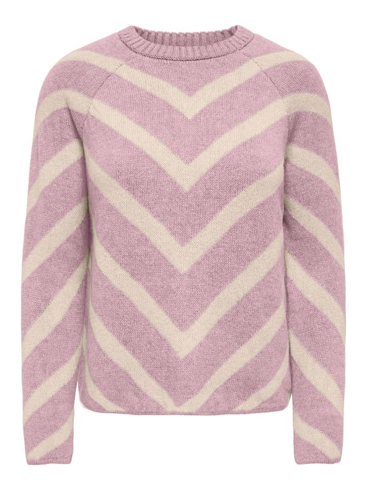 ONLY Sweter w kolorze jasnoróżowym