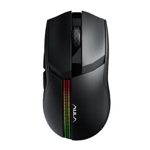Aula F813 2w1 Bezprzewodowa mysz 2.4G i przewodowa 4800dpi z 7 przyciskami Czarna - Myszki - miniaturka - grafika 1