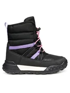 Buty dla dziewczynek - Geox Śniegowce J Trekkyup B Ab J46M7F 08V50 C9266 D Czarny - miniaturka - grafika 1