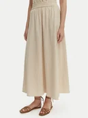 Spódnice - ONLY Spódnica maxi Tizana 15372613 Beżowy Regular Fit - miniaturka - grafika 1