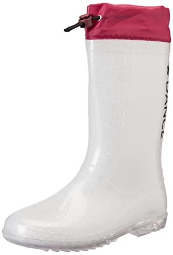 Tuc Tuc Dziewczęce Botas De Agua Glitter Niña Grises Dance Muse Fw21 Kalosze, gris, 10 UK Child