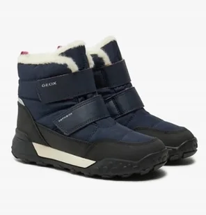 Geox Śniegowce Granatowe Wygodne Na Rzepy Ciepłe Modne Dziecięce 25 Jka - Śniegowce damskie Geox Śniegowce Granatowe Wygodne Na Rzepy Ciepłe Modne Dziecięce 25 Jka - Śniegowce damskie - miniaturka - grafika 1