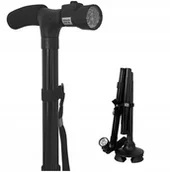 Latarki - Laska Inwalidzka miękkim uchwytem seniorów Latarka - miniaturka - grafika 1