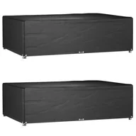 Pokrowce na meble ogrodowe - Pokrowce na meble ogrodowe, 2 szt., 12 oczek, 227x152x65 cm Lumarko! - miniaturka - grafika 1