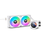 Tuning komputera - akcesoria - Thermaltake TH240 V2 Ultra EX ARGB Procesor Chłodnica cieczy all-in-one 12 cm Biały 1 szt. CL-W425-PL12SW-A - miniaturka - grafika 1