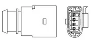 Sondy lambda - Sonda lambda Magneti Marelli 466016355039 - miniaturka - grafika 1