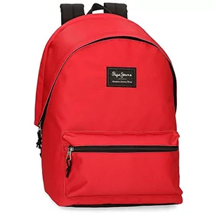 Pepe Jeans, Czerwony, Plecak dzienny - Plecaki - miniaturka - grafika 1