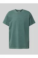 Koszulki męskie - T-shirt o kroju oversized z nadrukiem z logo - G-Star Raw - miniaturka - grafika 1