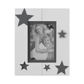 Ramki na zdjęcia - Ramka Na Zdjęcia Gwiazdki Alvi 21X26X2 Biała + Szara X12 - miniaturka - grafika 1