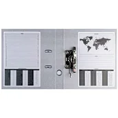 Segregatory - Segregator A4/50 z szyną BASIC-S fioletowy /21024121-09/ - miniaturka - grafika 1