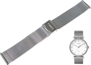 Timex Bransoleta do zegarka Timex TW2R26600 PW2R26600 18 mm Stal - Akcesoria do smartwatchy - miniaturka - grafika 1
