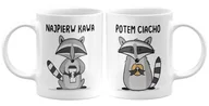 Kubki - Kubek Najpierw Kawa, Potem Ciacho. Śmieszny Prezent Dla Kawosza, 330Ml - miniaturka - grafika 1