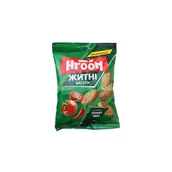 Krakersy - Sucharki bagietkowe żytnie o smaku Pomidor chili "TM Hroom" 90g - miniaturka - grafika 1