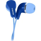 Słuchawki - CANYON EPM-02 Niebieski - miniaturka - grafika 1
