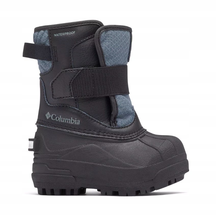 COLUMBIA DZIECIĘCE ŚNIEGOWCE Z PASEM WODOSZCZELNE CZARNE 21 3_A