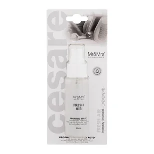 Mr&Mrs Fragrance Cesare Car Spray Perfume Fresh Air Zapach samochodowy 50 ml - Zapachy samochodowe - miniaturka - grafika 1