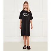 Sukienki i spódniczki dla dziewczynek - Calvin Klein Jeans Sukienka - miniaturka - grafika 1