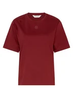 Koszulki i topy damskie - MOSS COPENHAGEN Koszulka w kolorze bordowym - miniaturka - grafika 1
