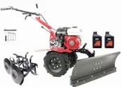 Glebogryzarki - Glebogryzarka spalinowa HOLIDA WM500 7.0KM - Zestaw pług do śniegu + pług do orki - miniaturka - grafika 1