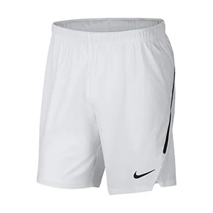Nike męskie spodnie M Nkct Flx Ace Short 9 cali biały White/Black/(Black) X-S - Spodenki męskie - miniaturka - grafika 1