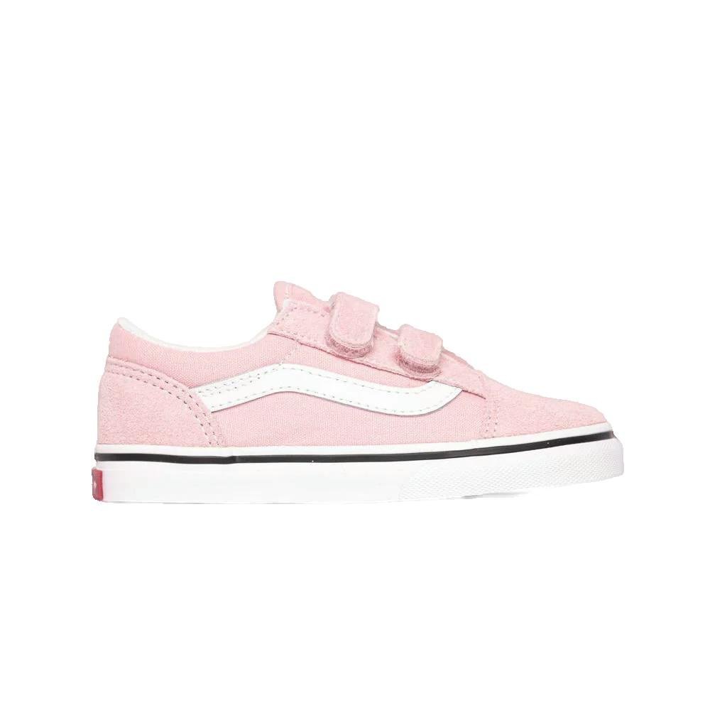 Vans Old Skool V różowe trampki dziecięce