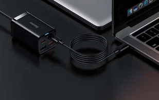 Ładowarka sieciowa Baseus GaN3 Pro, 2x USB-C, 2x USB, 65W (czarna) - Ładowarki do telefonów - miniaturka - grafika 9
