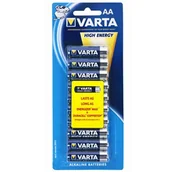 Baterie i akcesoria - Varta High Energy AA 20-pack Jednorazowa bateria Alkaliczny - miniaturka - grafika 1