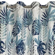 Zasłony - Zasłona EUROFIRANY Malta 140 x 250 cm Granatowy - miniaturka - grafika 1