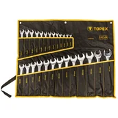 Zestawy narzędziowe - Topex Zestaw kluczy 35D763 - miniaturka - grafika 1