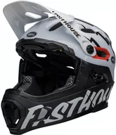 Kaski rowerowe - Bell Super DH MIPS Helmet, czarny/biały 52-56cm 2022 Kaski MTB 210178-058 - miniaturka - grafika 1