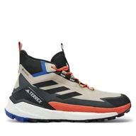 Buty trekkingowe męskie - Trekkingi adidas Terrex Free Hiker 2.0 Gore-Tex IH3527 Beżowy - miniaturka - grafika 1