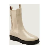 Sztyblety damskie - Tommy Hilfiger Skórzane sztyblety - miniaturka - grafika 1