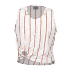 HEAD Move Tank Top Women, Campfire pomarańczowy/biały - Koszulki i topy damskie - miniaturka - grafika 1