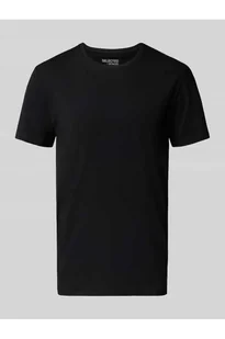 T-shirt o kroju regular fit z mieszanki bawełny - Selected Homme - Koszulki męskie - miniaturka - grafika 1