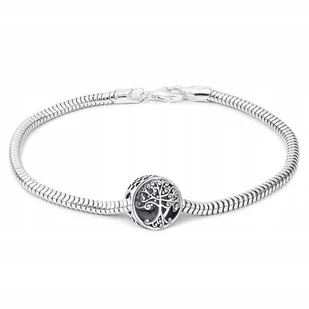 Bransoletka srebrna do Pandora CHARMS 17 cm B142 - Biżuteria dla dzieci - miniaturka - grafika 1