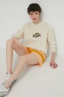 Bluzy damskie - Billabong bluza bawełniana Since 73 damska kolor beżowy z nadrukiem UBJZT00383 - miniaturka - grafika 1