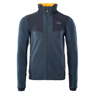 Męska Bluza HI-TEC TORFO M000177037 – Niebieski - Bluzy sportowe męskie - miniaturka - grafika 1