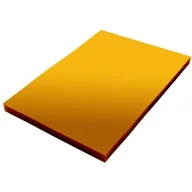 Okładki do laminatorów i bindownic - Okładka foliowa do bindowania A4 NATUNA żółta przezroczysta 0,20mm (100szt) - miniaturka - grafika 1