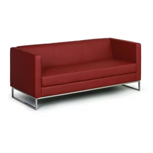 Sofa CUBE, 3-miejscowa, czerwony - Sofy i kanapy - miniaturka - grafika 1