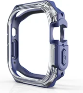 Akcesoria do smartwatchy - INF Dwukolorowe etui ochronne do Apple Watch Ultra 49 mm Niebieski - miniaturka - grafika 1