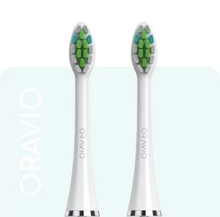 Końcówki Oravio Advanced White 2 szt. - Końcówki do szczoteczek elektrycznych - miniaturka - grafika 1