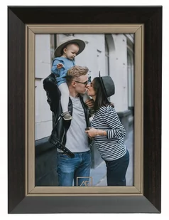 Ramka na zdjęcie 21x29,7 A4 Flash ciemny brąz - Ramki na zdjęcia - miniaturka - grafika 1