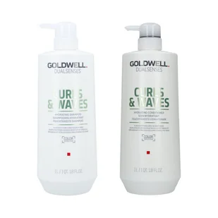 GOLDWELL DUALSENSES CURLS&WAVES Zestaw szampon 1000ml+odżywka 1000ml - Zestawy kosmetyków damskich GOLDWELL DUALSENSES CURLS&WAVES Zestaw szampon 1000ml+odżywka 1000ml - Zestawy kosmetyków damskich - miniaturka - grafika 1