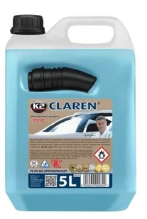 K2 CLAREN -22 Zimowy płyn do spryskiwaczy 5L - Chemia warsztatowa - miniaturka - grafika 1