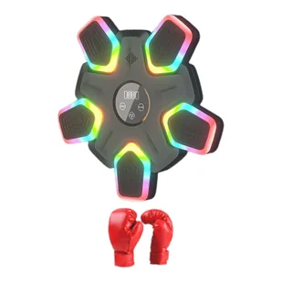 Inteligentna maszyna do boksu muzycznego dla dzieci Dorośli Taekwondo Maszyna do treningu bokserskiego Bez rękawiczek Rękawiczki dziecięce 40cmx40c... - Rękawiczki dla dzieci - miniaturka - grafika 1