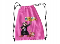 Torby szkolne - WOREK DO SZKOŁY WF/BUTY SMERFY + IMIĘ - miniaturka - grafika 1