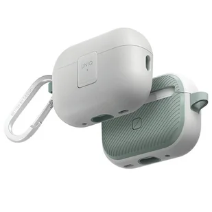 UNIQ Clyde Lock Case AirPods Pro 2(2022/2023) biało-miętowy/dove white-soft mint - Akcesoria do słuchawek UNIQ Clyde Lock Case AirPods Pro 2(2022/2023) biało-miętowy/dove white-soft mint - Akcesoria do słuchawek - miniaturka - grafika 1
