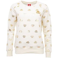 Bluzy damskie - Kappa Daisy bluza damska biały 160 Vanilla X-L - miniaturka - grafika 1