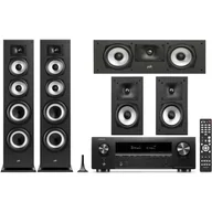 Kino domowe - DENON AVR-X1800 + POLK AUDIO Monitor XT7'0 + XT15 + XT30C Czarny - miniaturka - grafika 1
