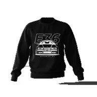 Odzież do sportów motorowych - Bluza BMW E36 czarna-M - miniaturka - grafika 1